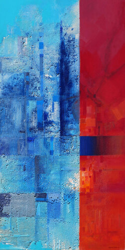 Twin-tower von daniel LANOUX, Malerei kaufen auf Singulart