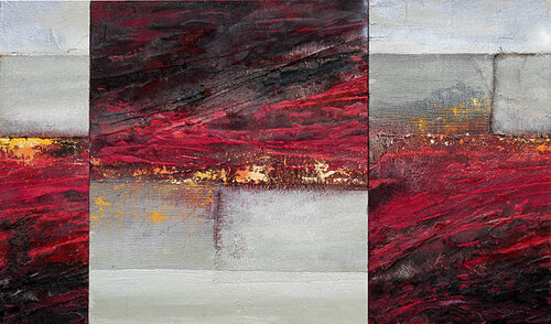 triptyque dessus dessous van daniel LANOUX, Schilderij te koop op Singulart
