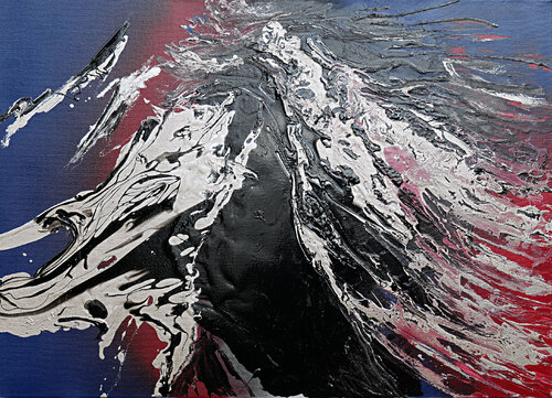 Lave d'or opus03 van daniel LANOUX, Schilderij te koop op Singulart
