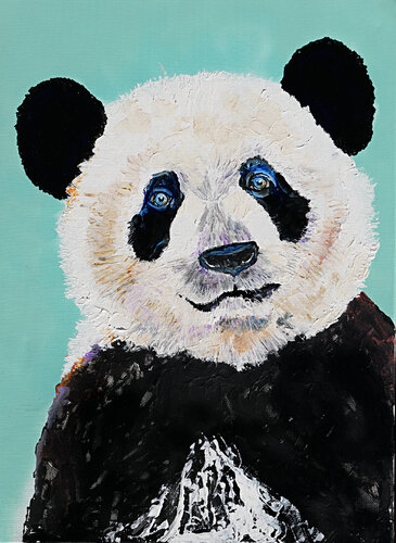 Panda von daniel LANOUX, Malerei kaufen auf Singulart