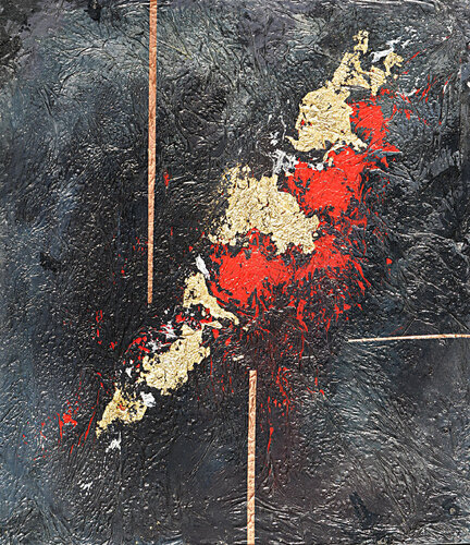 or et cuivre de daniel LANOUX, Pintura a la venta en Singulart