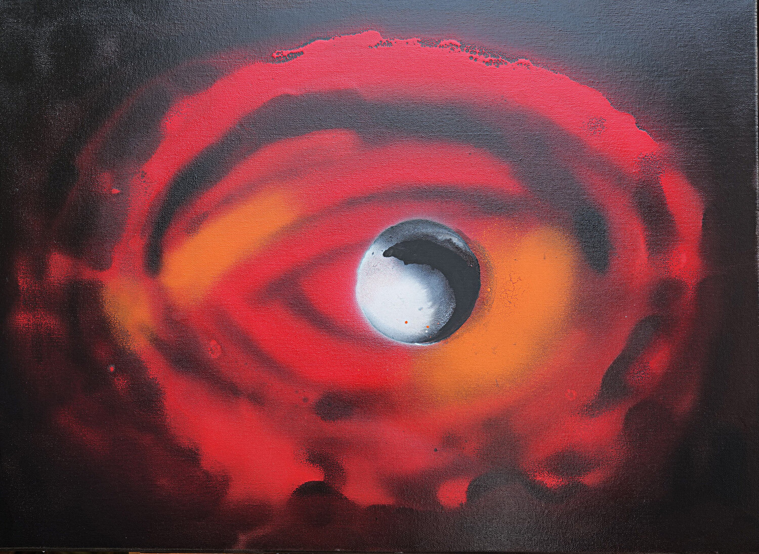 Oeil noir daniel LANOUX