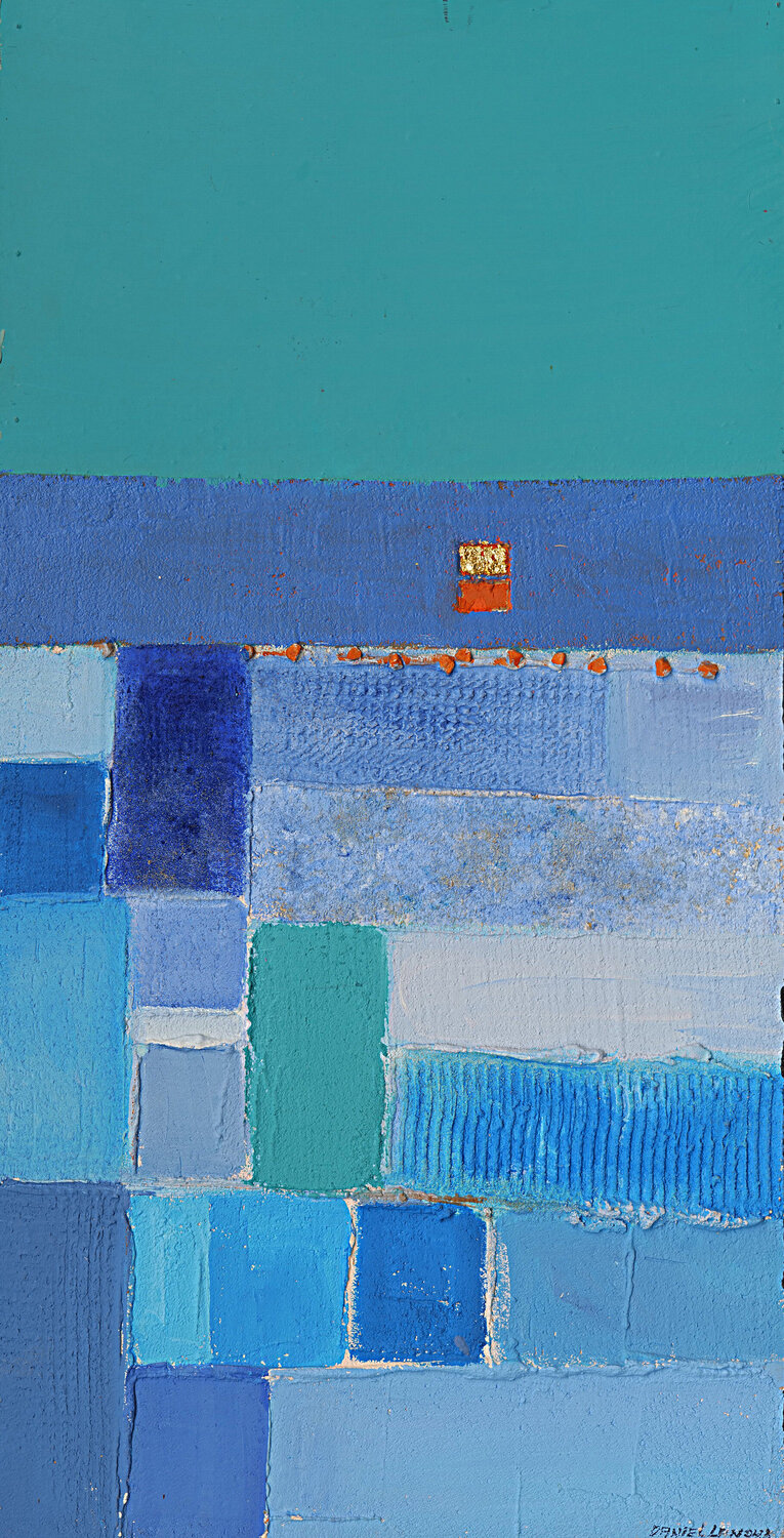 Couché or sur mer bleue daniel LANOUX