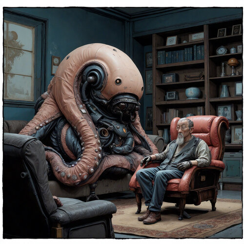 The wise one de Werner Fleischmann, Digital a la venta en Singulart