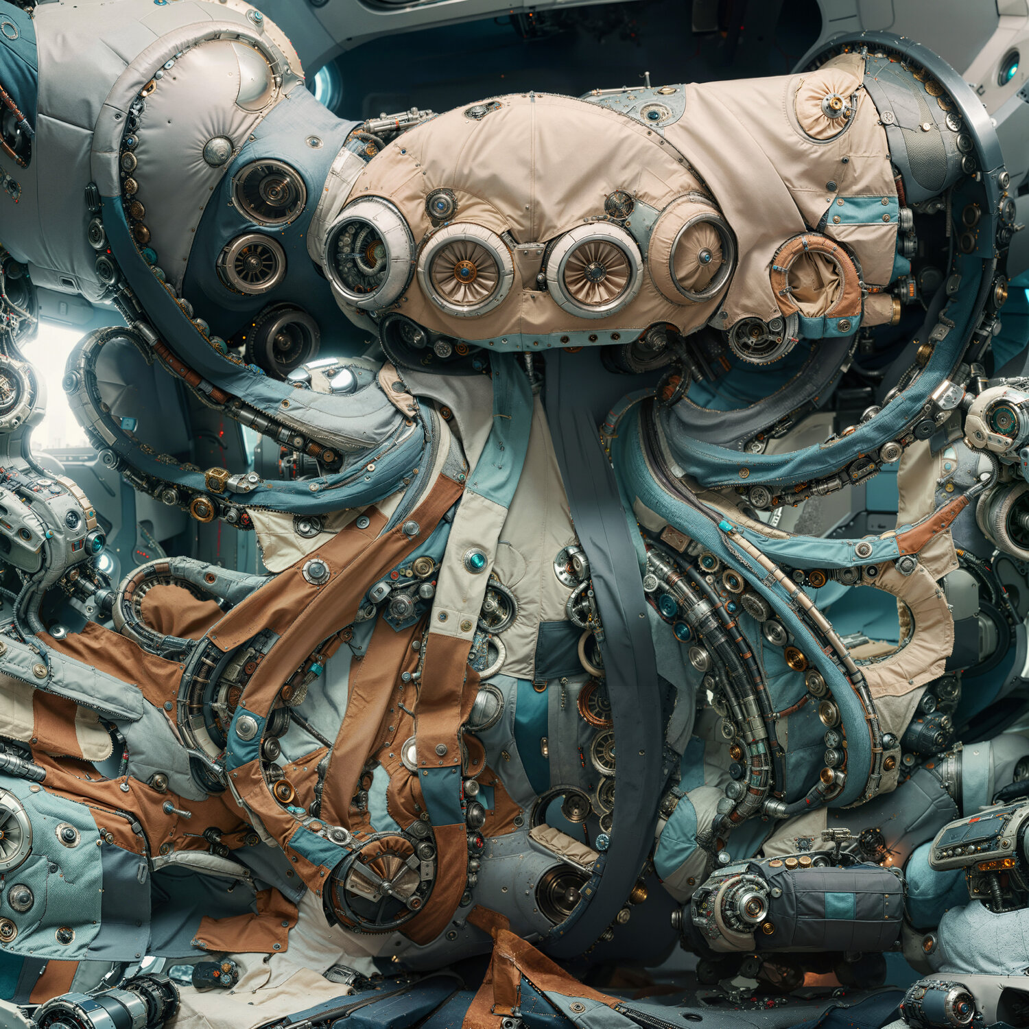 kraken & engine VI Werner Fleischmann