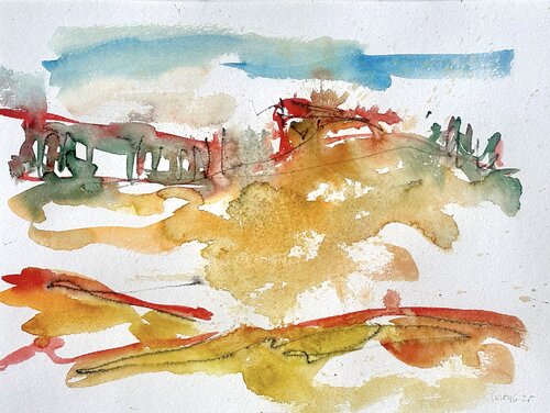 Toscana Italien by Klaus-Jürgen Wittig, 絵画 for Sale on Singulart