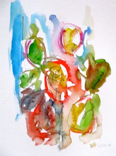 Opuntien Kreta Griechenland par Klaus-Jürgen Wittig, Peinture en vente sur Singulart