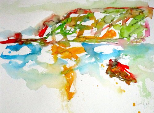Monte Rosso Cinque Terre Italien by Klaus-Jürgen Wittig, 絵画 for Sale on Singulart