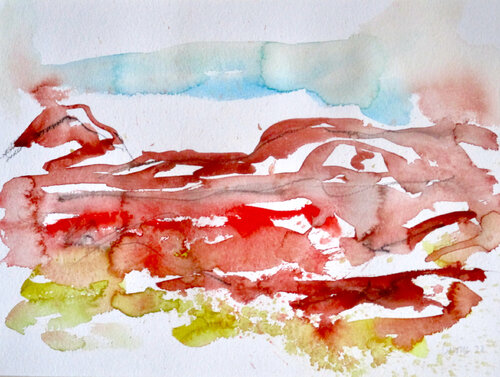 Wadi Rum Jordanien von Klaus-Jürgen Wittig, Werk auf Papier kaufen auf Singulart