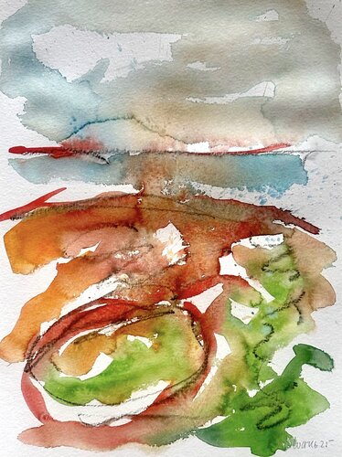 Gulvinec Bretagne par Klaus-Jürgen Wittig, Œuvre sur papier en vente sur Singulart