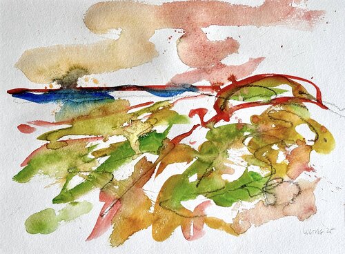 Lesconil Bretagne Frankreich by Klaus-Jürgen Wittig, Work on Paper for Sale on Singulart