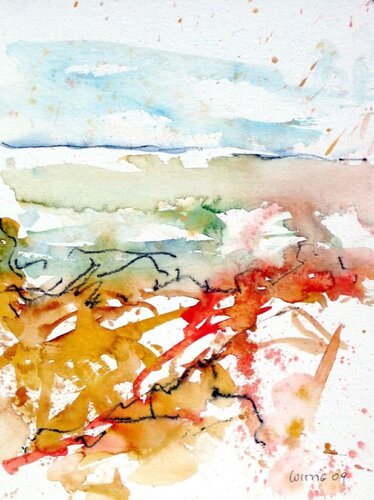 Die Ostsee bei Nidda Kurische Nehrung Litauen by Klaus-Jürgen Wittig, Work on Paper for Sale on Singulart