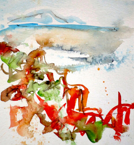 Mirabello Bucht Kreta Griechenland by Klaus-Jürgen Wittig, Painting for Sale on Singulart