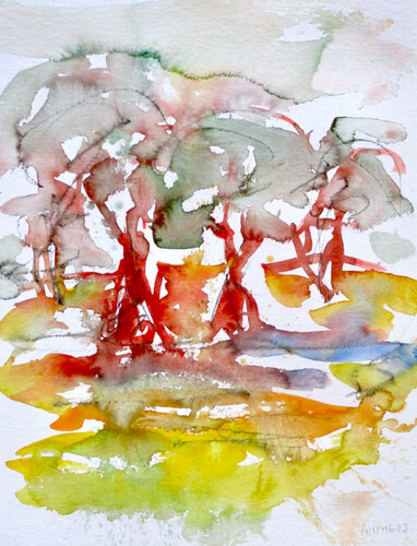 Ölbäume San Bruzio Maremma Italien by Klaus-Jürgen Wittig, 絵画 for Sale on Singulart