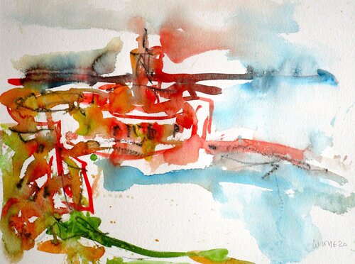 Vernazza Cinque Terre Italien by Klaus-Jürgen Wittig, 絵画 for Sale on Singulart