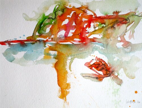 Monte Rosso Cinque Terre Italien van Klaus-Jürgen Wittig, Schilderij te koop op Singulart