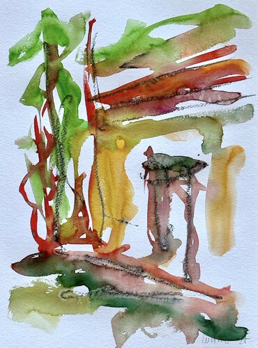 Etruskische Gräber bei Barbarano Romano Italien by Klaus-Jürgen Wittig, 絵画 for Sale on Singulart
