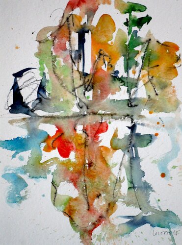 Herbst im Wörlitzer Park Sachsen-Anhalt by Klaus-Jürgen Wittig, Work on Paper for Sale on Singulart