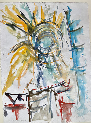 Sony Center Berlin Deutschland by Klaus-Jürgen Wittig, Work on Paper for Sale on Singulart