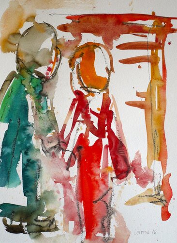 Fés Marokko par Klaus-Jürgen Wittig, Œuvre sur papier en vente sur Singulart