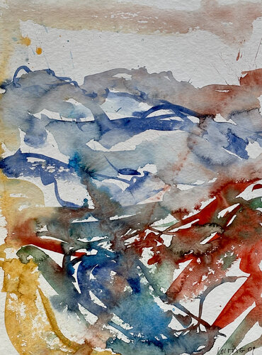Radlsee Brixen Südtirol Italien par Klaus-Jürgen Wittig, Peinture en vente sur Singulart