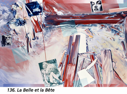 La belle et la bête by Jean-François Vautrin, 회화 for Sale on Singulart