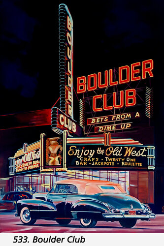 Boulder Club130 par Jean-François Vautrin, Peinture en vente sur Singulart