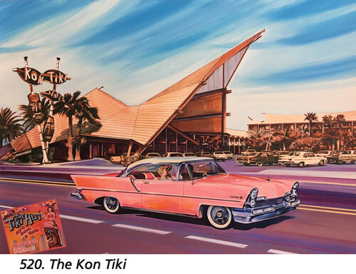 The Kon Tiki by Jean-François Vautrin, 회화 for Sale on Singulart