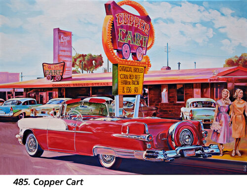 Coppert Cart by Jean-François Vautrin, 회화 for Sale on Singulart