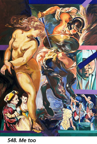 Me Too  (  hommage à Morazzone 1753-1626 ) by Jean-François Vautrin, 회화 for Sale on Singulart