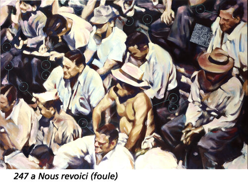 Nous revoici by Jean-François Vautrin, 회화 for Sale on Singulart