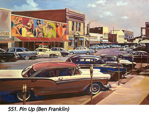 Pin Up / Ben Franklin Store Jean-François Vautrin