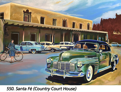 Santa Fé di Jean-François Vautrin, Pittura in vendita su Singulart