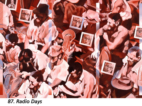 Radio Days par Jean-François Vautrin, Peinture en vente sur Singulart