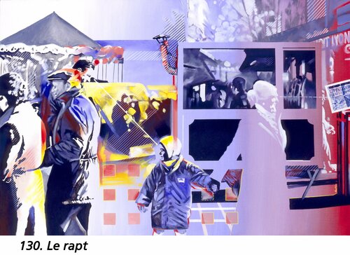 Le rapt di Jean-François Vautrin, Pittura in vendita su Singulart