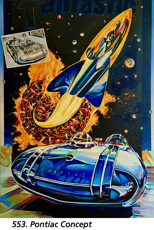 Pontiac Concept  ( modèle Club Méd. 1956 ) Jean-François Vautrin
