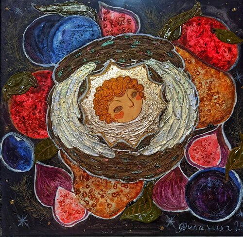 Paradise Garden de Oksana Mylanich, Pintura a la venta en Singulart