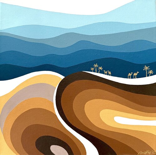 Desert Morning Madeleine Kurtsdotter