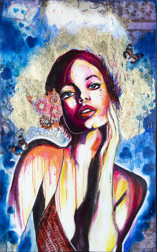 Waiting for you di Shams Kherani, Pittura in vendita su Singulart