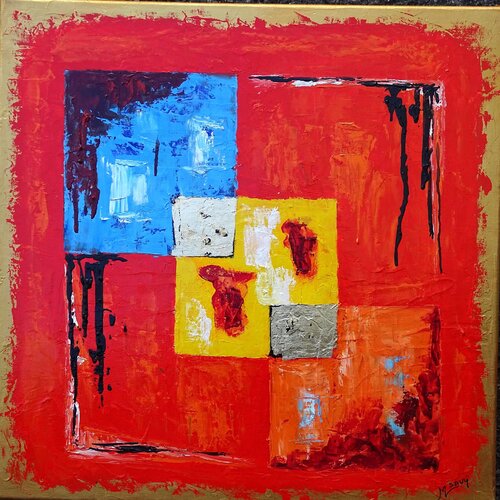 Lumières d'Asie set 4 by Marcel SAVY, Painting for Sale on Singulart