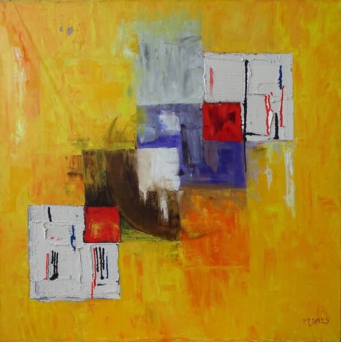 Relation d'incertitude Set 7 by Marcel SAVY, Painting for Sale on Singulart