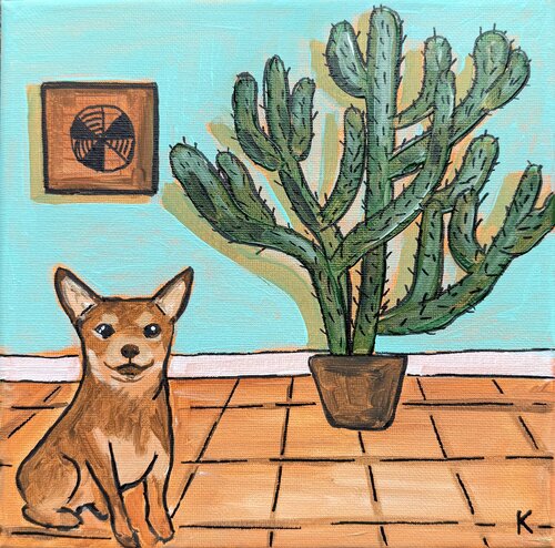 Chihuahua von Komal Sharma, Malerei kaufen auf Singulart