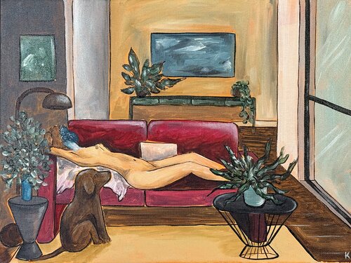 Home Sweet Home di Komal Sharma, Pittura in vendita su Singulart