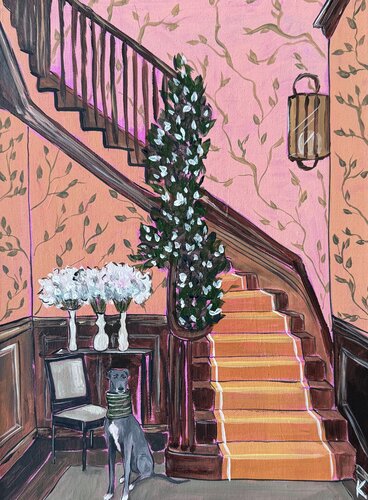 Winter Warmth van Komal Sharma, Schilderij te koop op Singulart