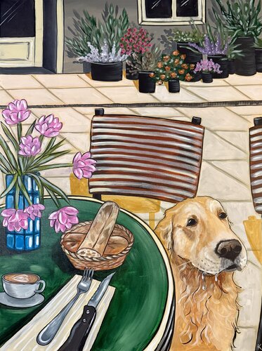 One Bite Please van Komal Sharma, Schilderij te koop op Singulart
