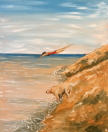 Jump with Me von Komal Sharma, Malerei kaufen auf Singulart