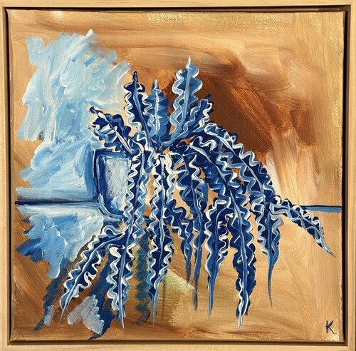 Zig Zag Plant von Komal Sharma, Malerei kaufen auf Singulart