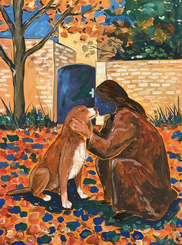 Kiss of life van Komal Sharma, Schilderij te koop op Singulart