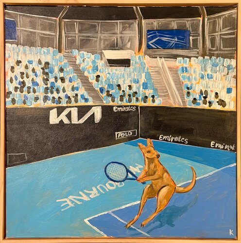 Australian Open von Komal Sharma, Malerei kaufen auf Singulart