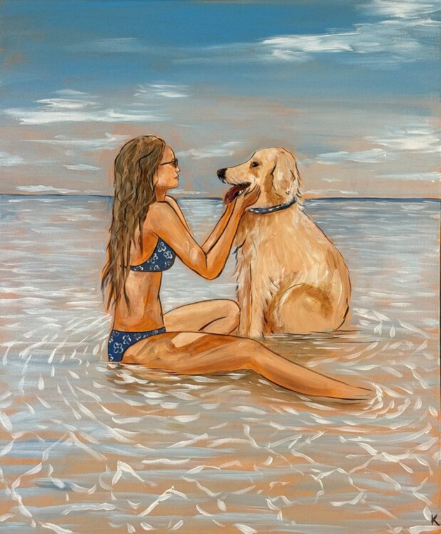 Beach Day Komal Sharma